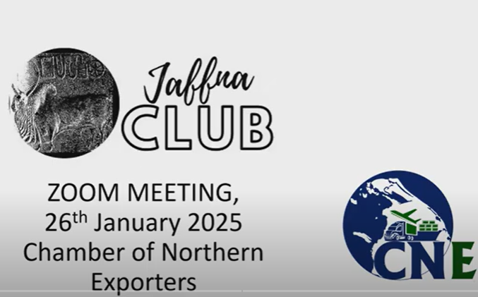 The Jaffna Club January 2025 - Chamber of Northern Exporters