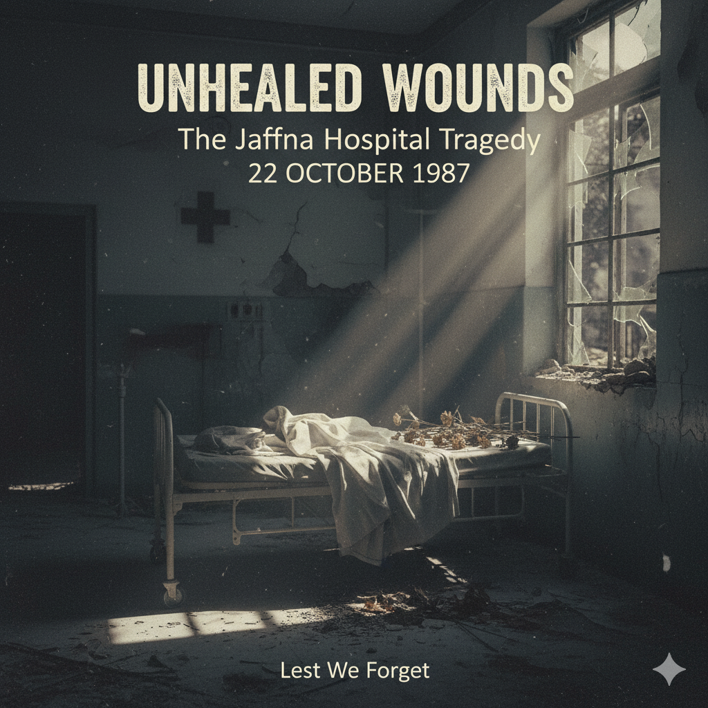 Unhealed Wounds: The Jaffna Hospital Tragedy of 22 October 1987