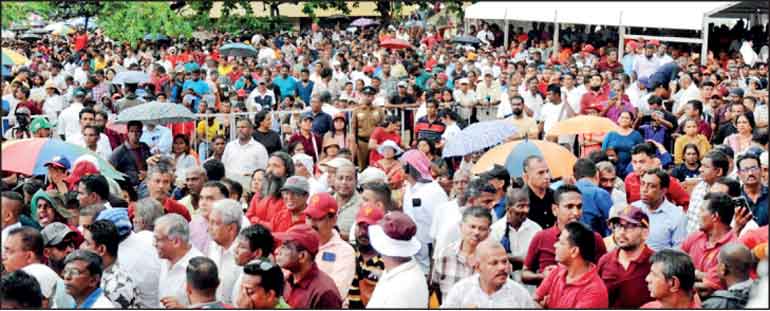 Nugegoda Protest: A Political Turning Point