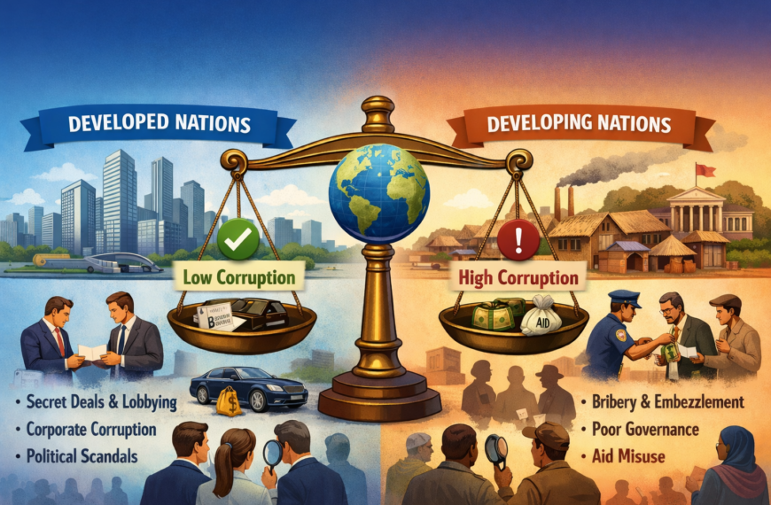Perceptions of Corruption in Both Developed and Developing Nations