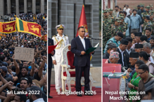 South Asian Popular Uprisings and Regime Changes Through Elections