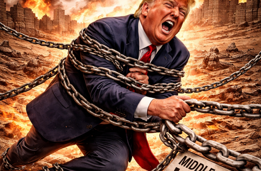 Trump Stumbles, Unable to Break Free from the Middle East War