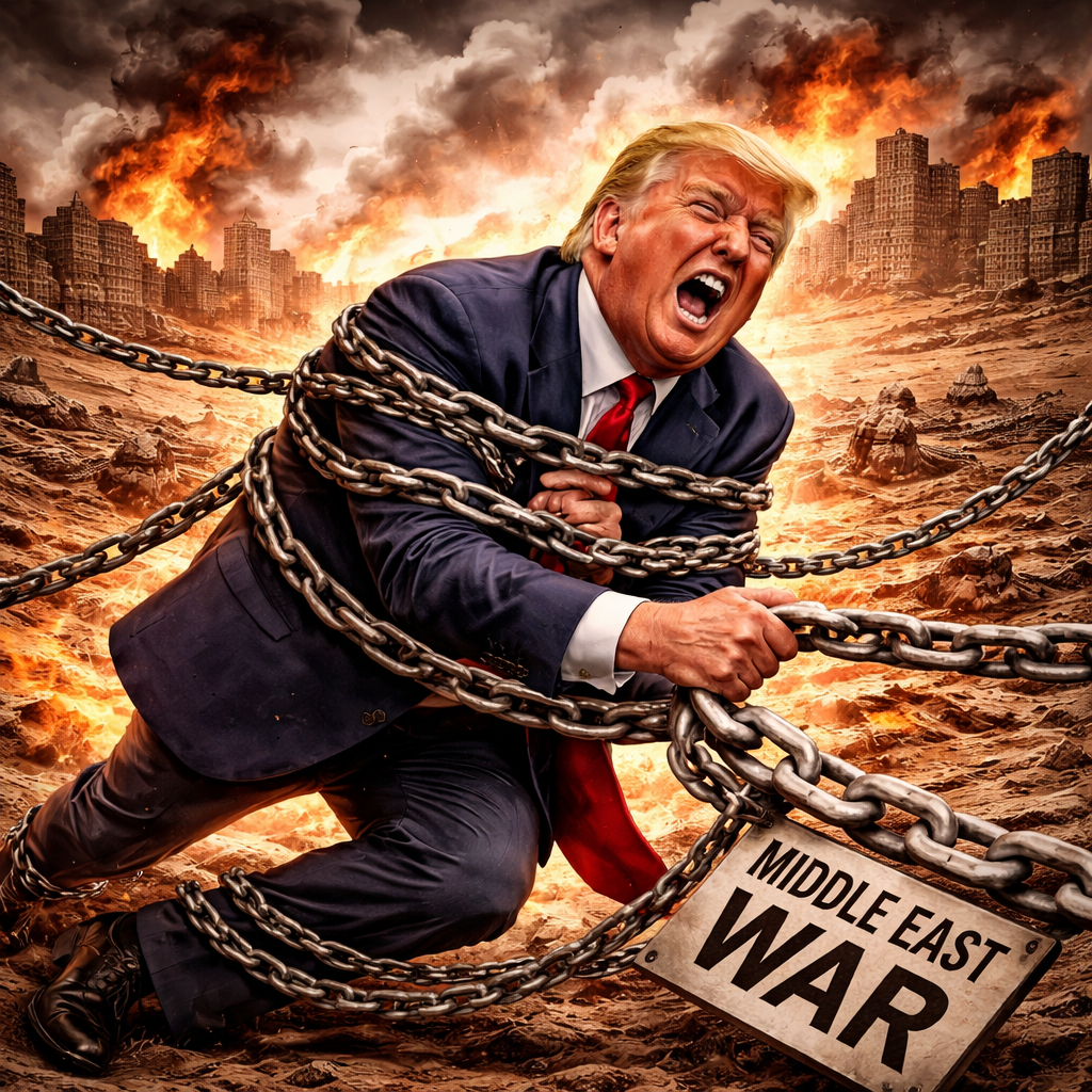 Trump Stumbles, Unable to Break Free from the Middle East War