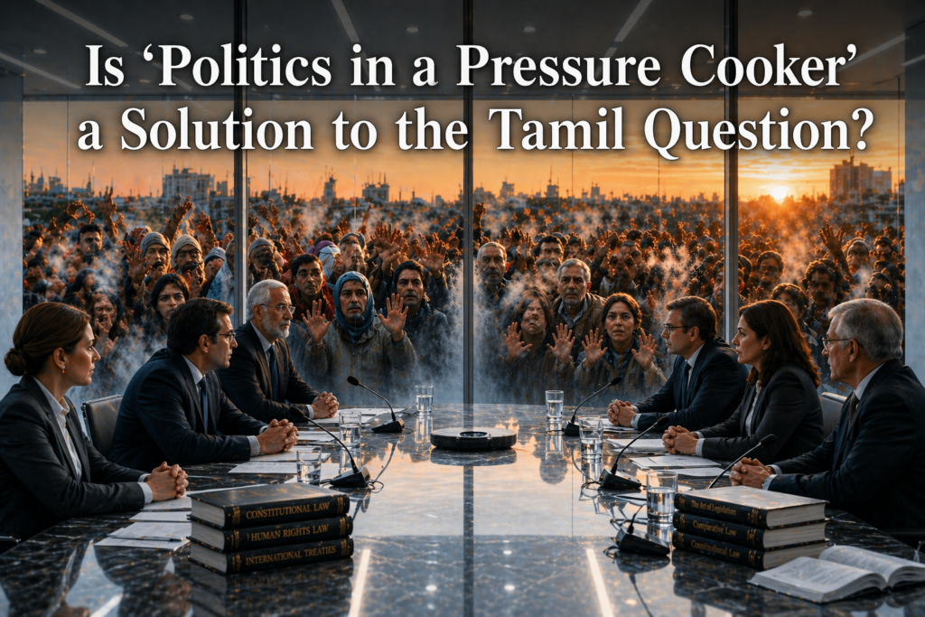 Is ‘Politics in a Pressure Cooker’ a Solution to the Tamil Question?