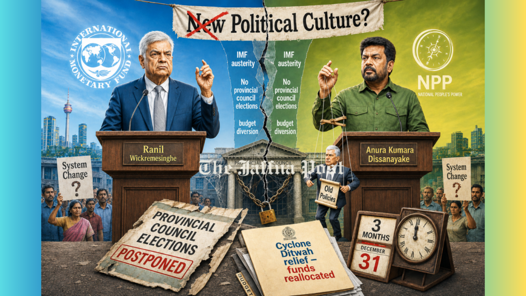 The Anura Kumara Government Follows the Path of the Ranil Administration