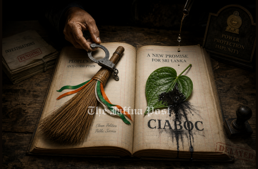 When the Broom Meets the Mud:Anti-Corruption Mandates, Political Fragility, and the Lessons Sri Lanka Can Learn&hellip;