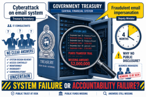 Sri Lanka’s USD 2 Million Treasury Throw Away