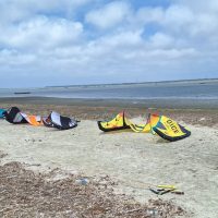 Kites parked!